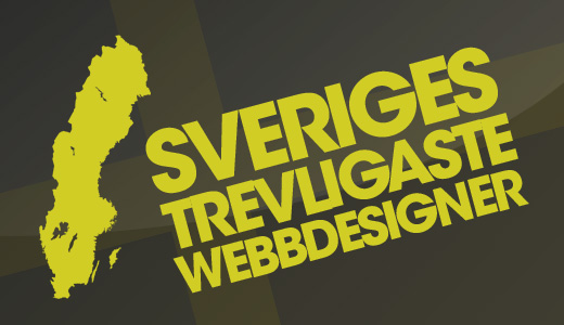 Sveriges trevligaste webbdesigner